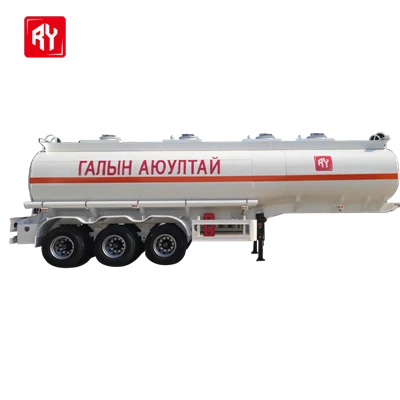 RY 3-osiowa 32000L4 Stalowa stalowa przyczepa zbiornika paliwa